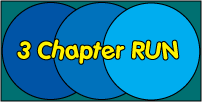 Chapter a week, for three weeks.